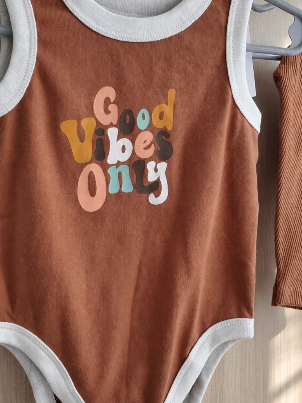 Good Vibes Baby Bodysuit Set